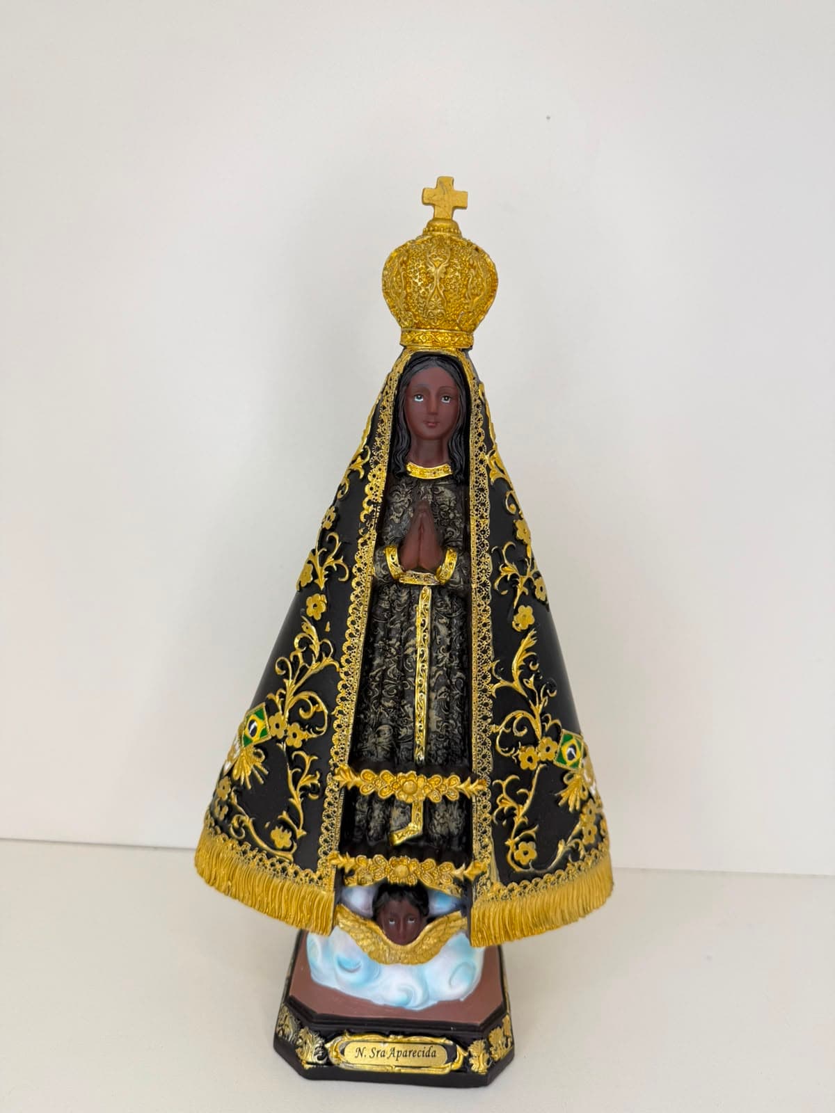 NOSSA SENHORA APARECIDA RESINA - 30CM