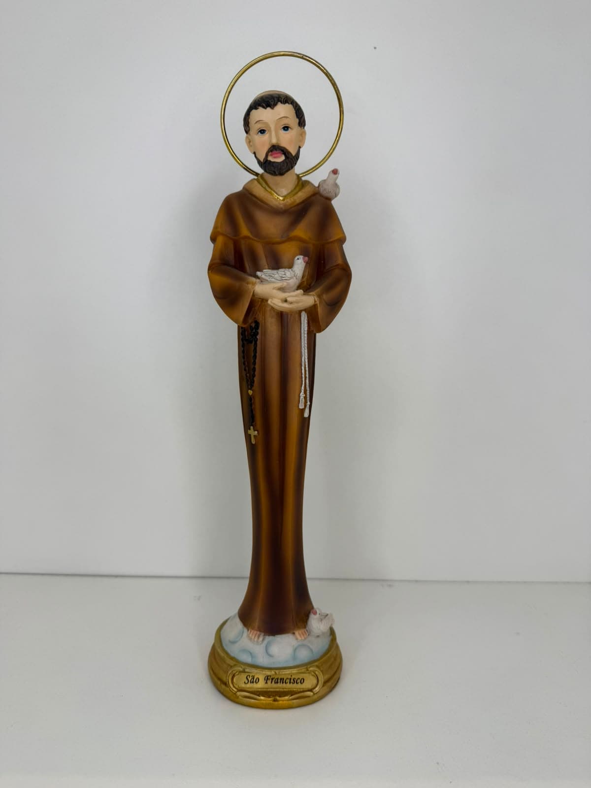 SÃO FRANCISCO DE ASSIS RESINA - 30CM