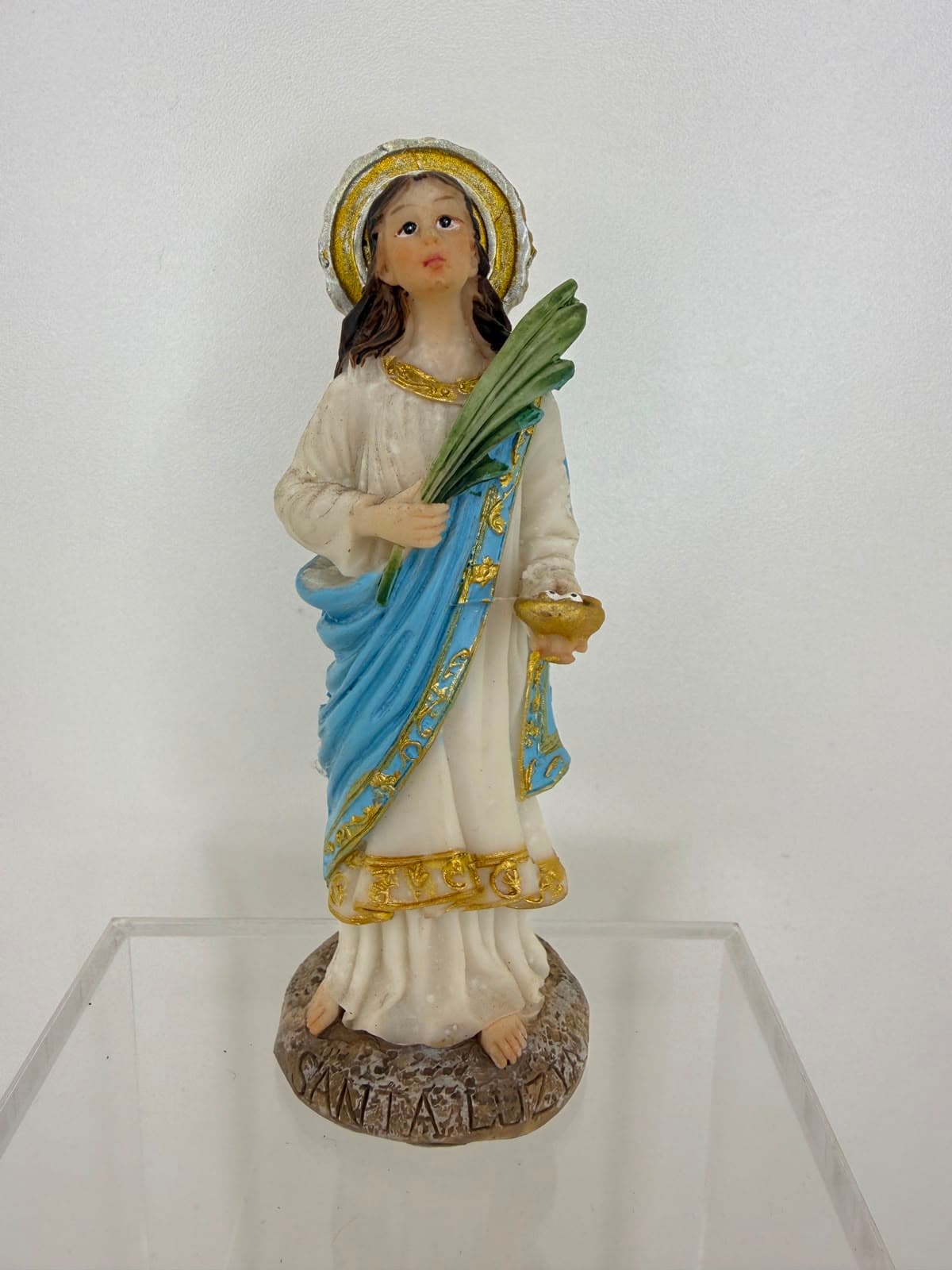 SANTA LUZIA RESINA 10 CM