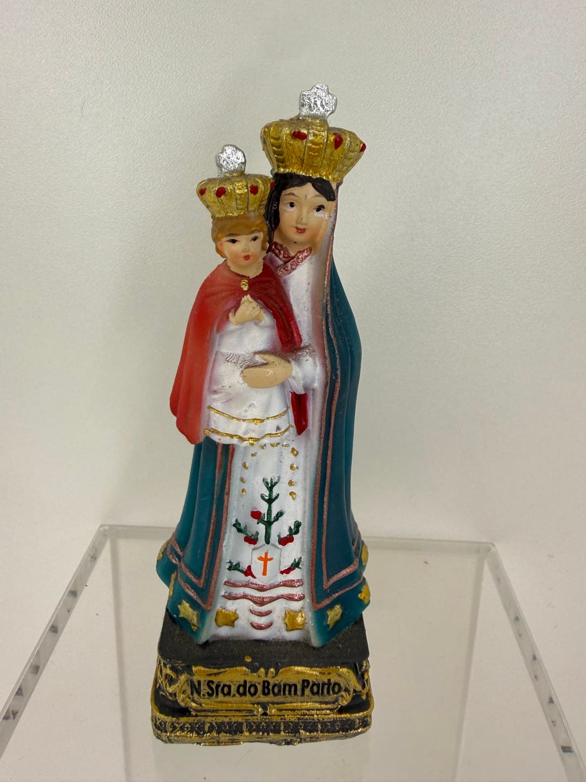 NOSSA SENHORA DO BOM PARTO RESINA - 10CM