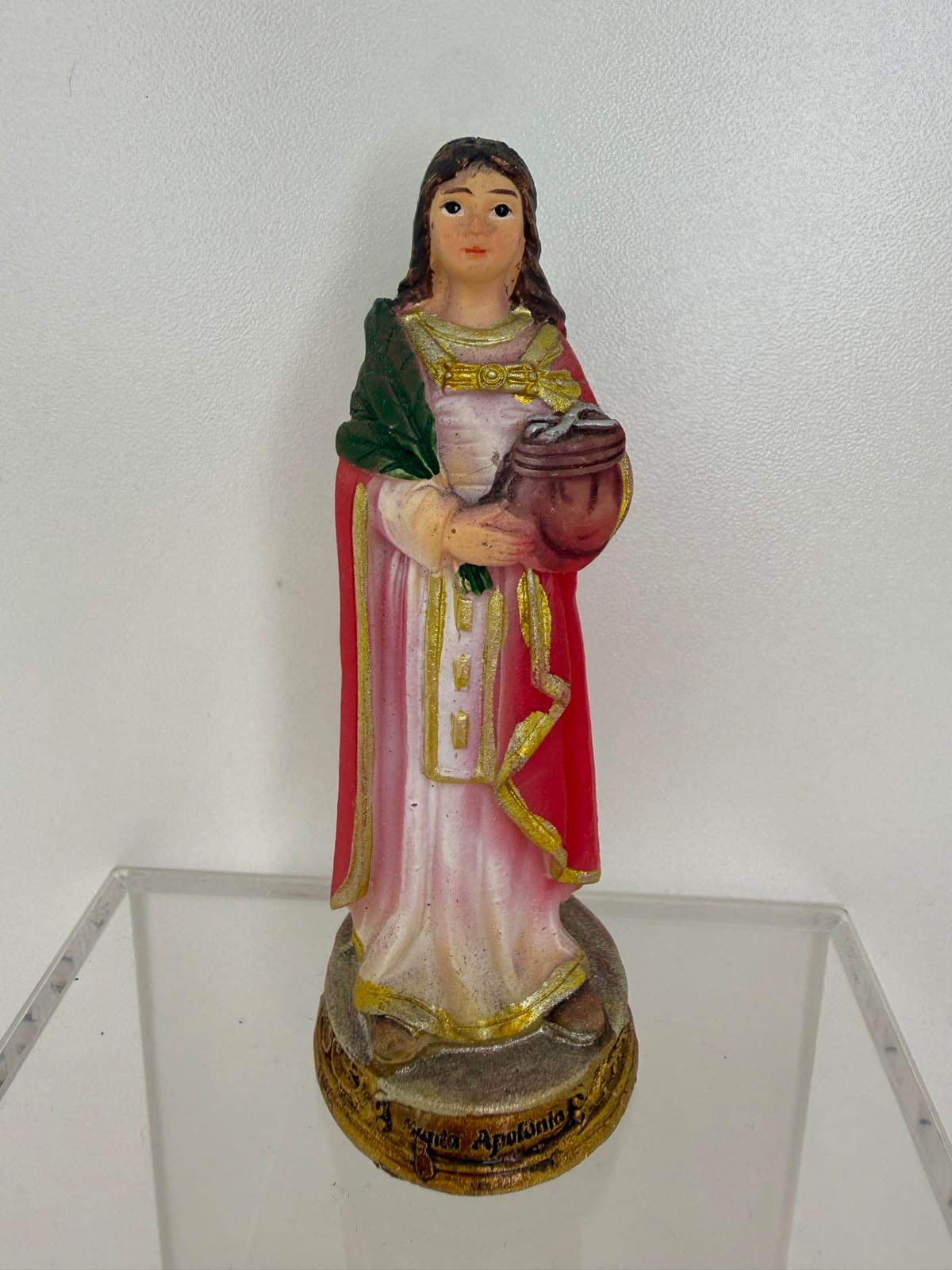 SANTA APOLÔNIA RESINA - 8CM