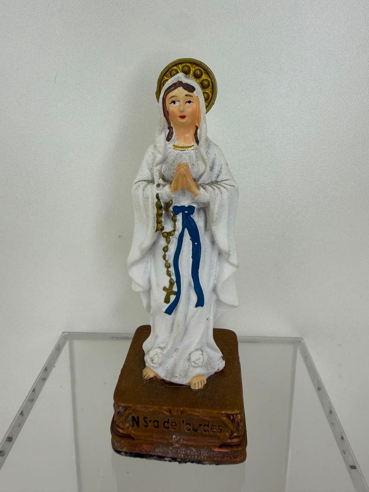NOSSA SENHORA DE LOURDES RESINA - 9,5 CM