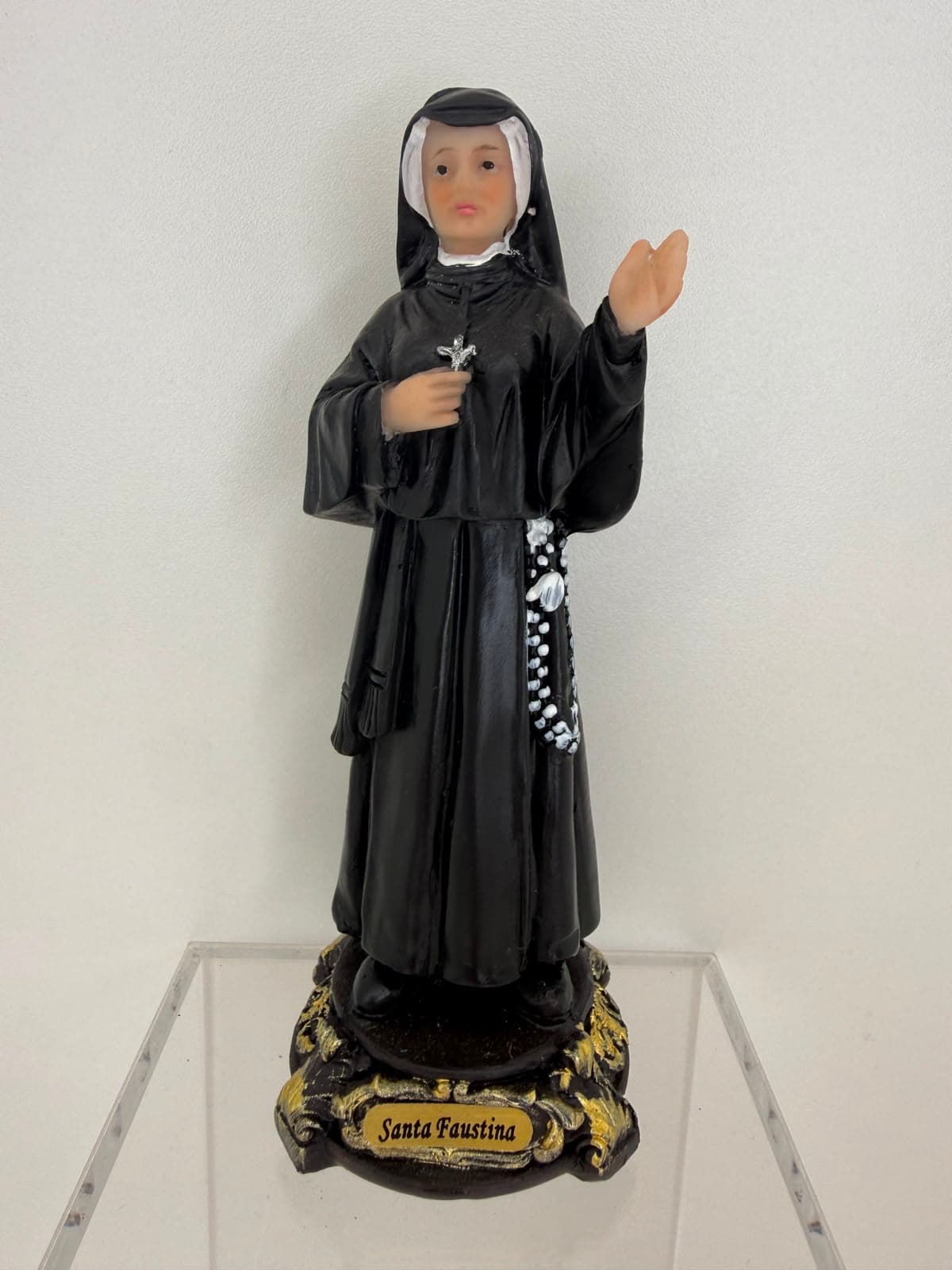 SANTA FAUSTINA RESINA - 13CM