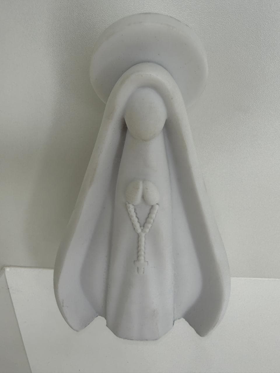 NOSSA SENHORA APARECIDA  PÓ DE MÁRMORE - 15 CM