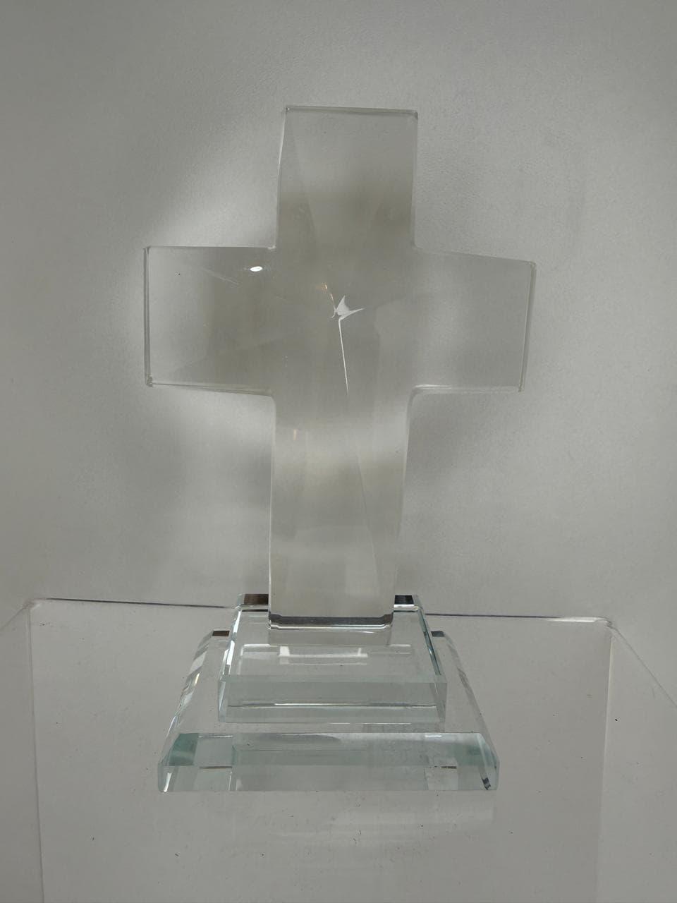 CRUZ DE VIDRO - 14 CM