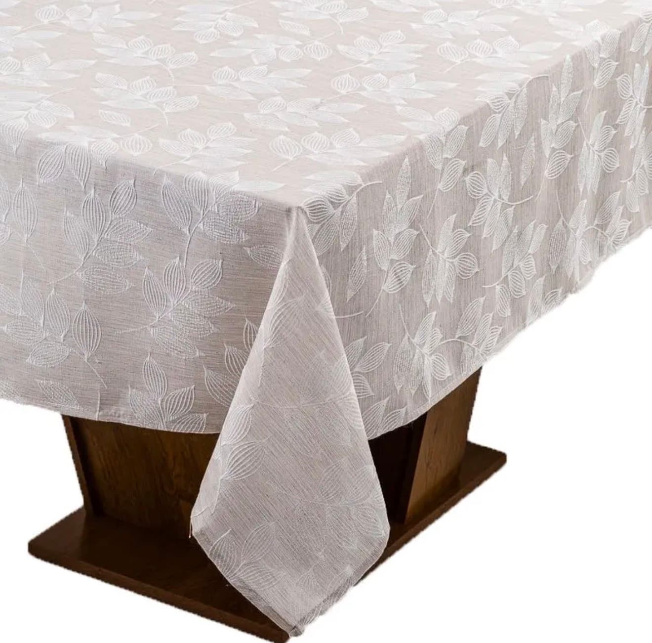 Toalha de Mesa 180x220 cm Natural