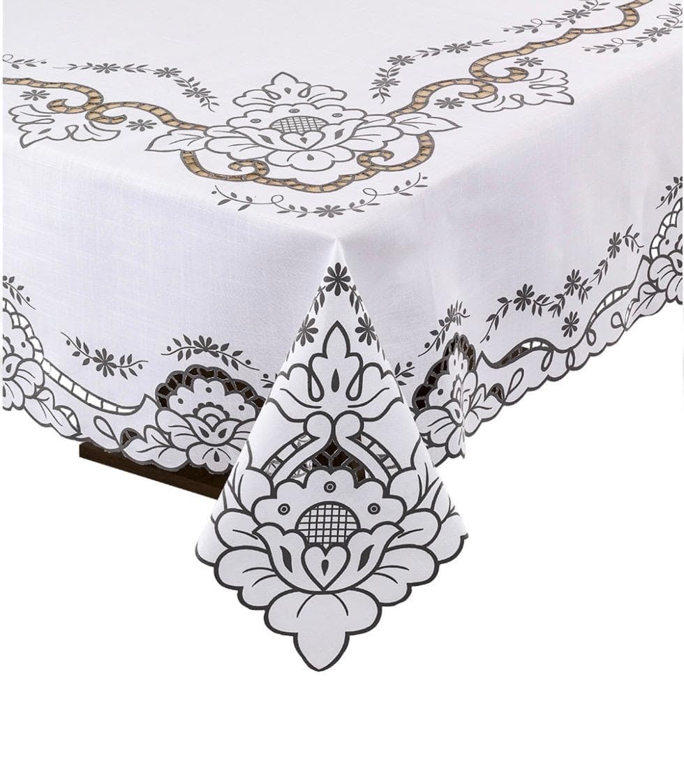Toalha de Mesa 180x275 cm Branca
