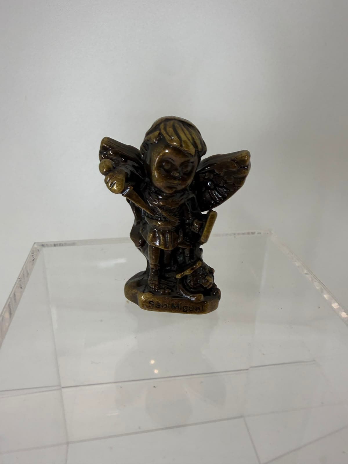 MINI ARCANJO SÃO MIGUEL DE METAL - 5 CM